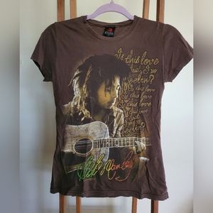 2009 Bob Marley Zion Rootswear Y2K baby tee